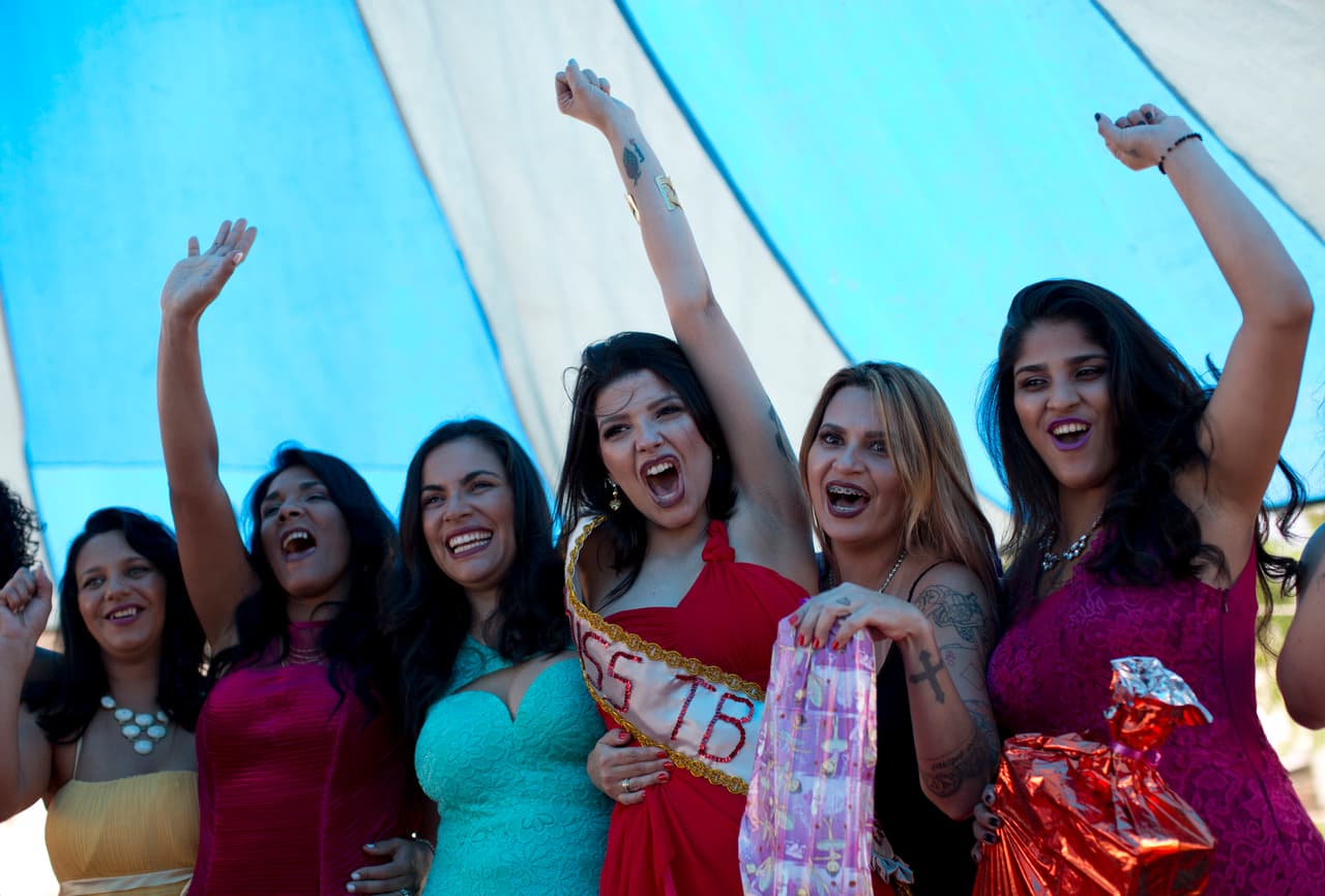 El momento de la victoria de Mayana Rosa Alves en 2017. “Ojalá hubiera ganado también la libertad, hubiera tomado mi banda y me habría ido de aquí”, concluyó.