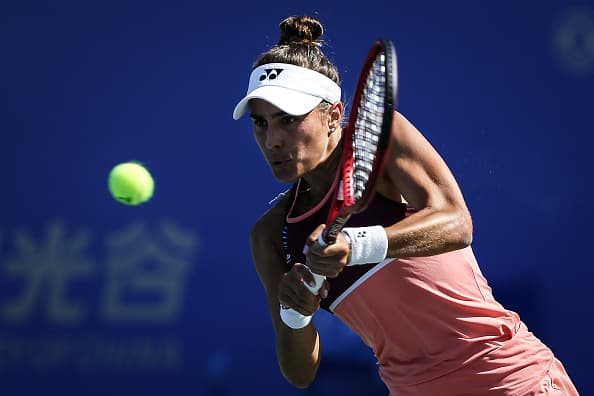 La puertorriqueña Mónica Puig se midió ante la estadounidense Alison Riske en el tercer día del Abierto de Wuhan.