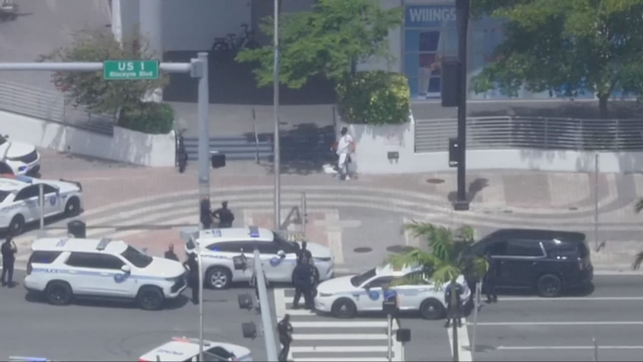 Apuñalan a una mujer en la cara mientras pasea a su perro en el downtown de Miami