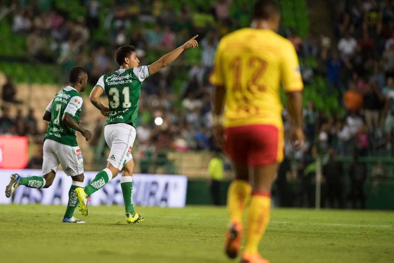 A los 94', Claudio González remató de cabeza e hizo más digno el marcador al marcar el segundo para el León que ya no tuvo tiempo de buscar el empate.