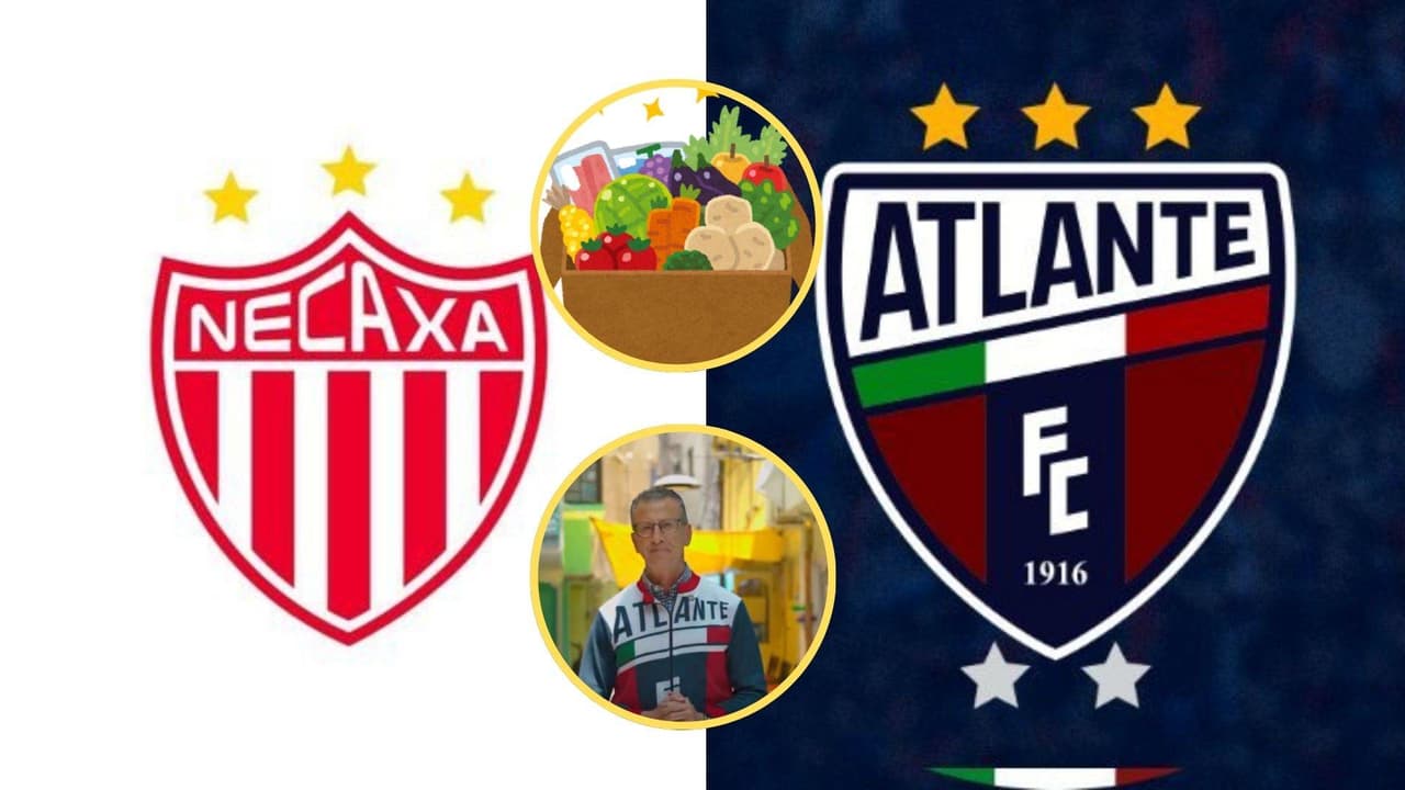Atlante reta al Necaxa: El perdedor donará despensas por cada gol