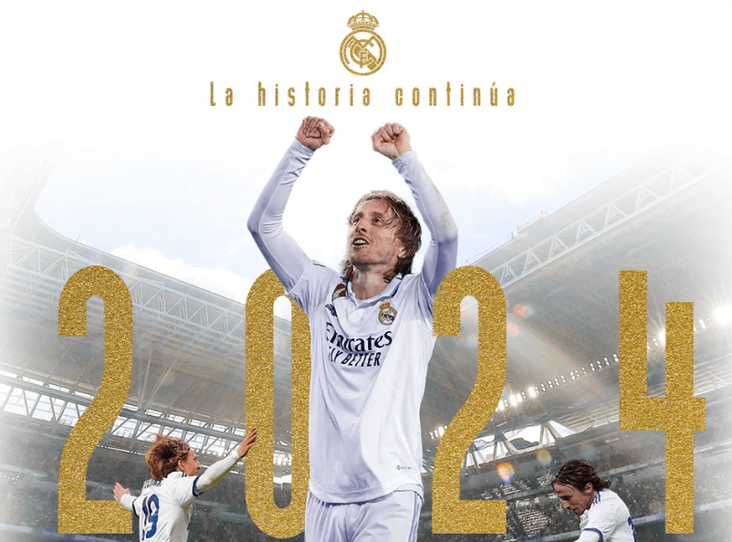 Luka Modric renueva un año y seguirá siendo jugador del Real Madrid