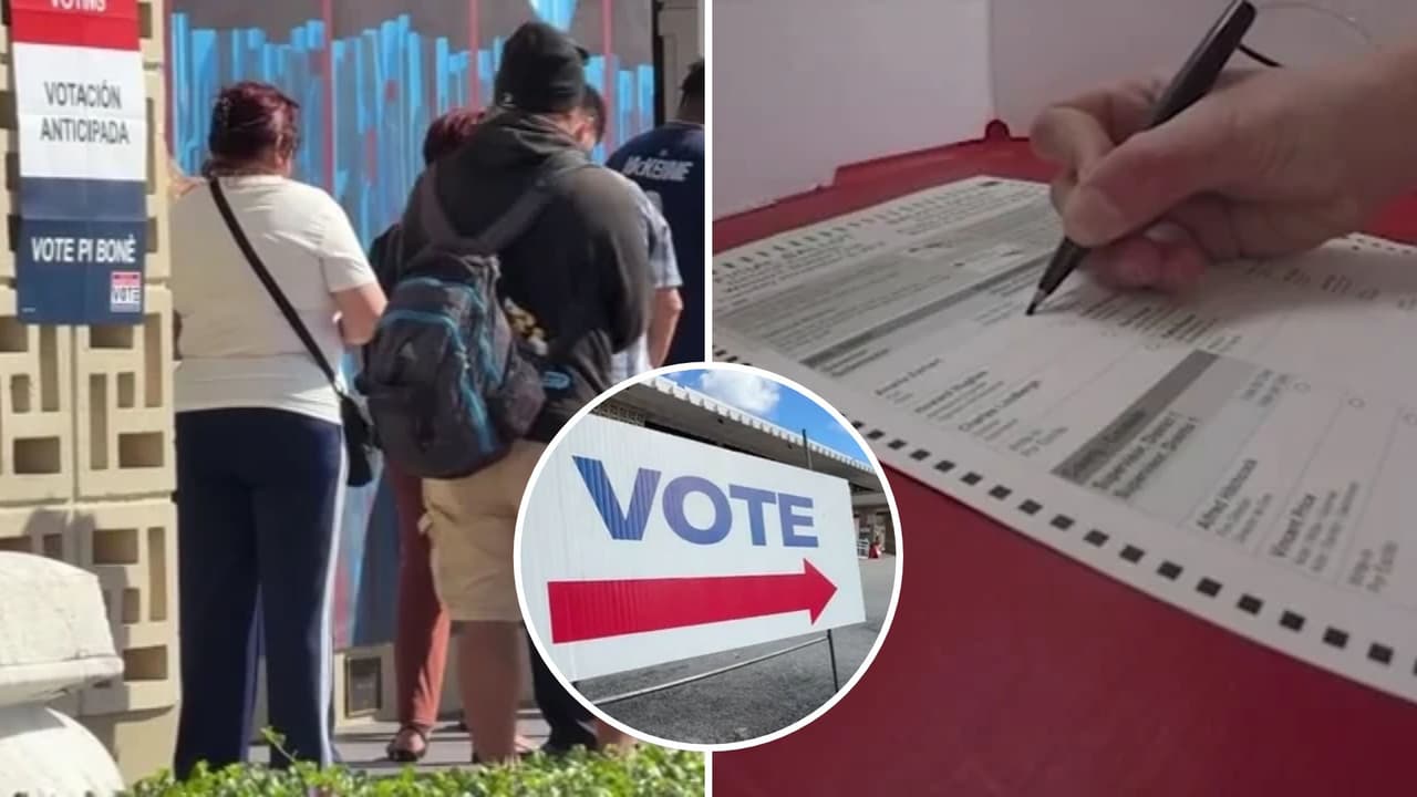 La votación anticipada para las elecciones generales de Florida del 3 de noviembre comenzó el 19 de octubre en múltiples condados. El período obligatorio estatal va del 24 al 31 de octubre, mientras condados del sur lo extienden hasta el 1 de noviembre. Los votantes pueden acudir a cualquier centro de su condado y deben presentar identificación con foto y firma.
<br>