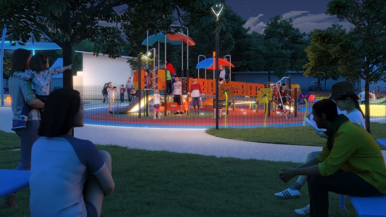 Su nombre revela
<b>el significado de este parque como “la joya de la corona” de Farmers Branch y la región</b>. El nombre fue elegido con cuidado para rendir homenaje a la comunidad hispana.