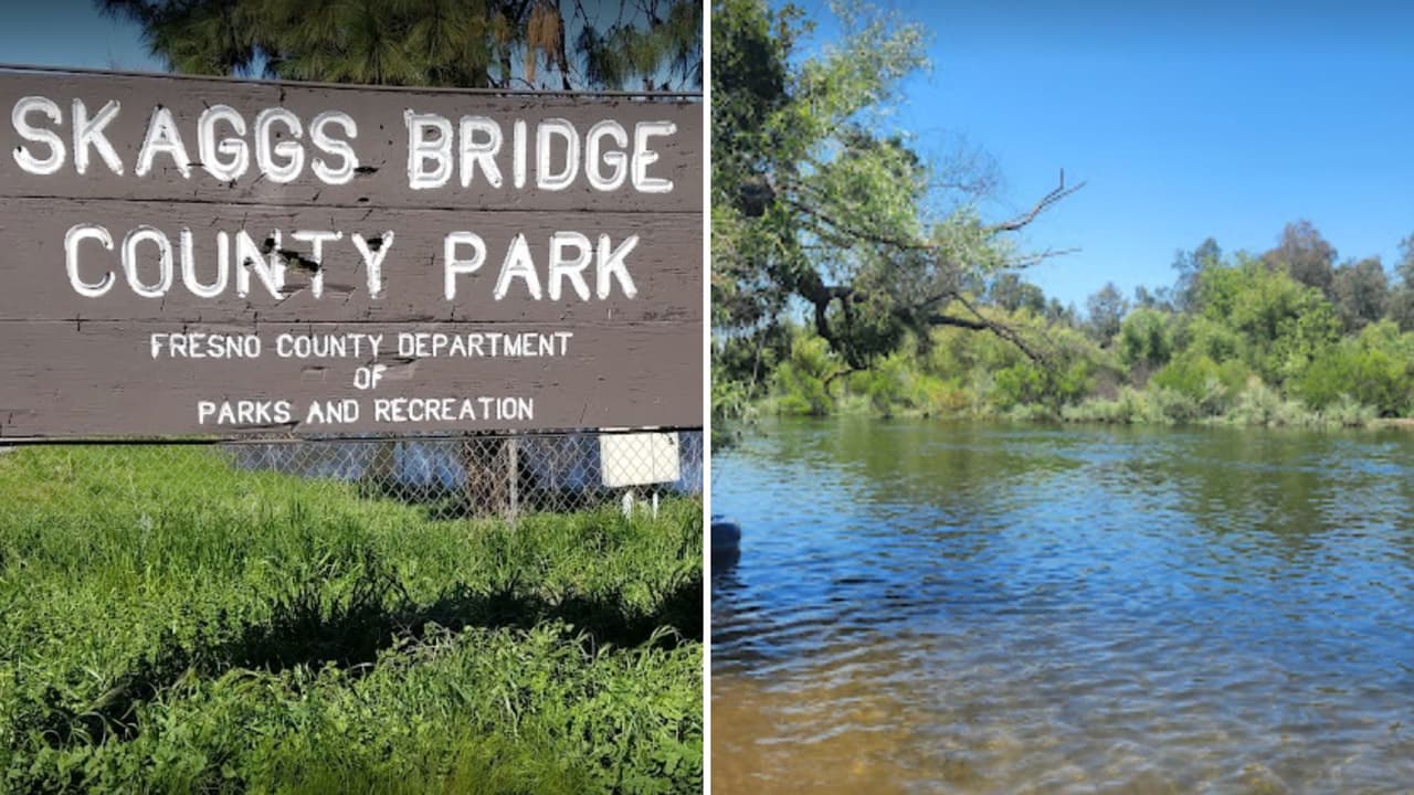 Hispana no puede salir del río San Joaquín, buzos acuden a ayudarla y esto es lo que ocurre