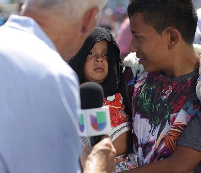 "The children of the caravan. What I saw," Tapachula, Chiapas, México, Oct 22, 2018.