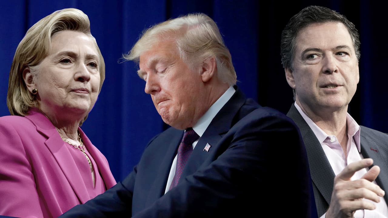 Trump quería llevar a juicio a Hillary Clinton y al exjefe del FBI, reporta el NYT
