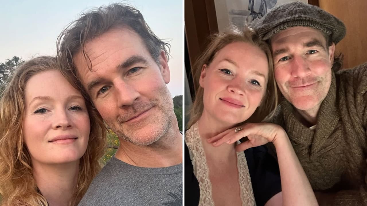 Viuda de James Van Der Beek lo recuerda en su primer aniversario de bodas tras su muerte