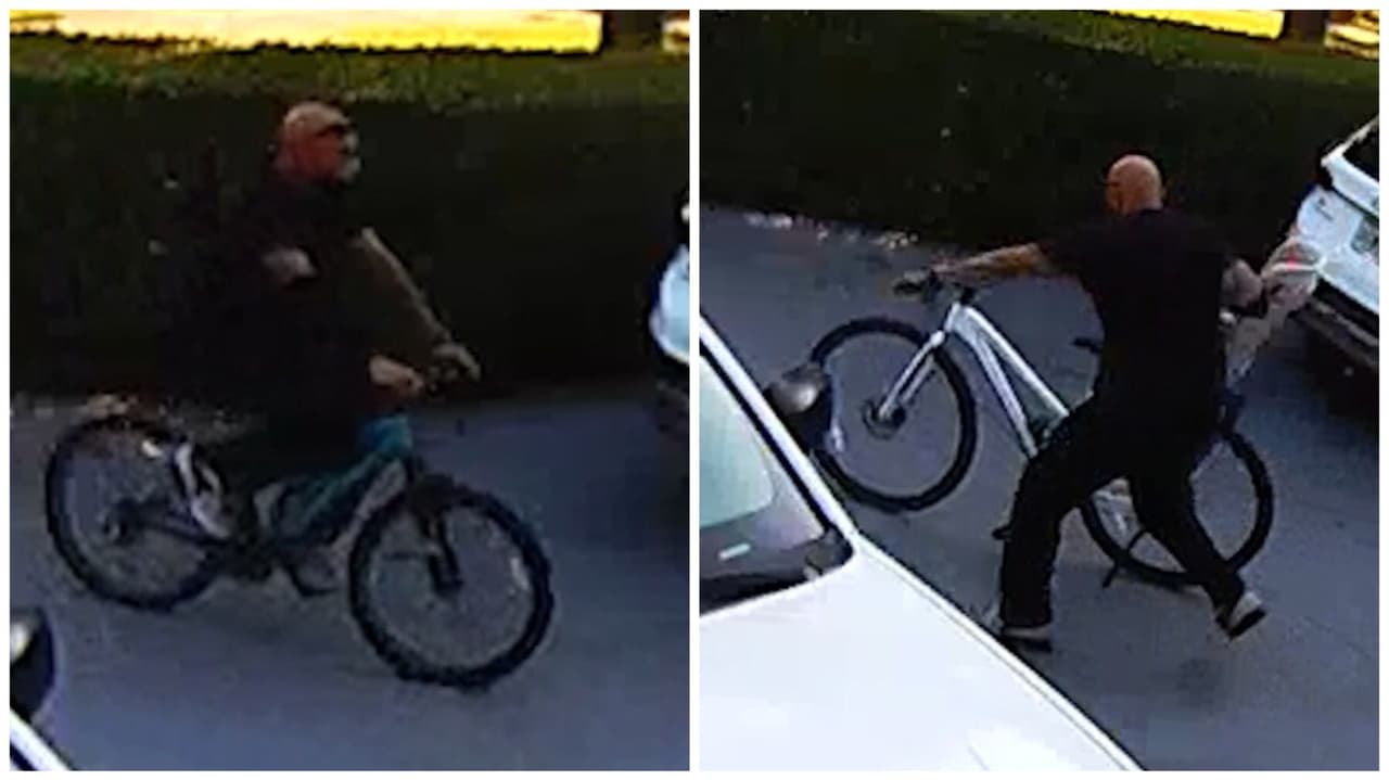 ¡Sin pena ni pudor se la llevó”: queda grabado el robo de una bicicleta en Miami Springs