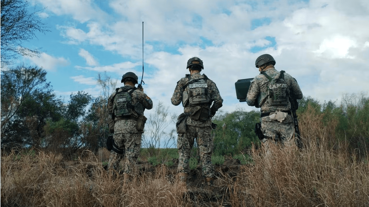 Despliegan 500 elementos del Ejército mexicano en la frontera de Tamaulipas con Texas
