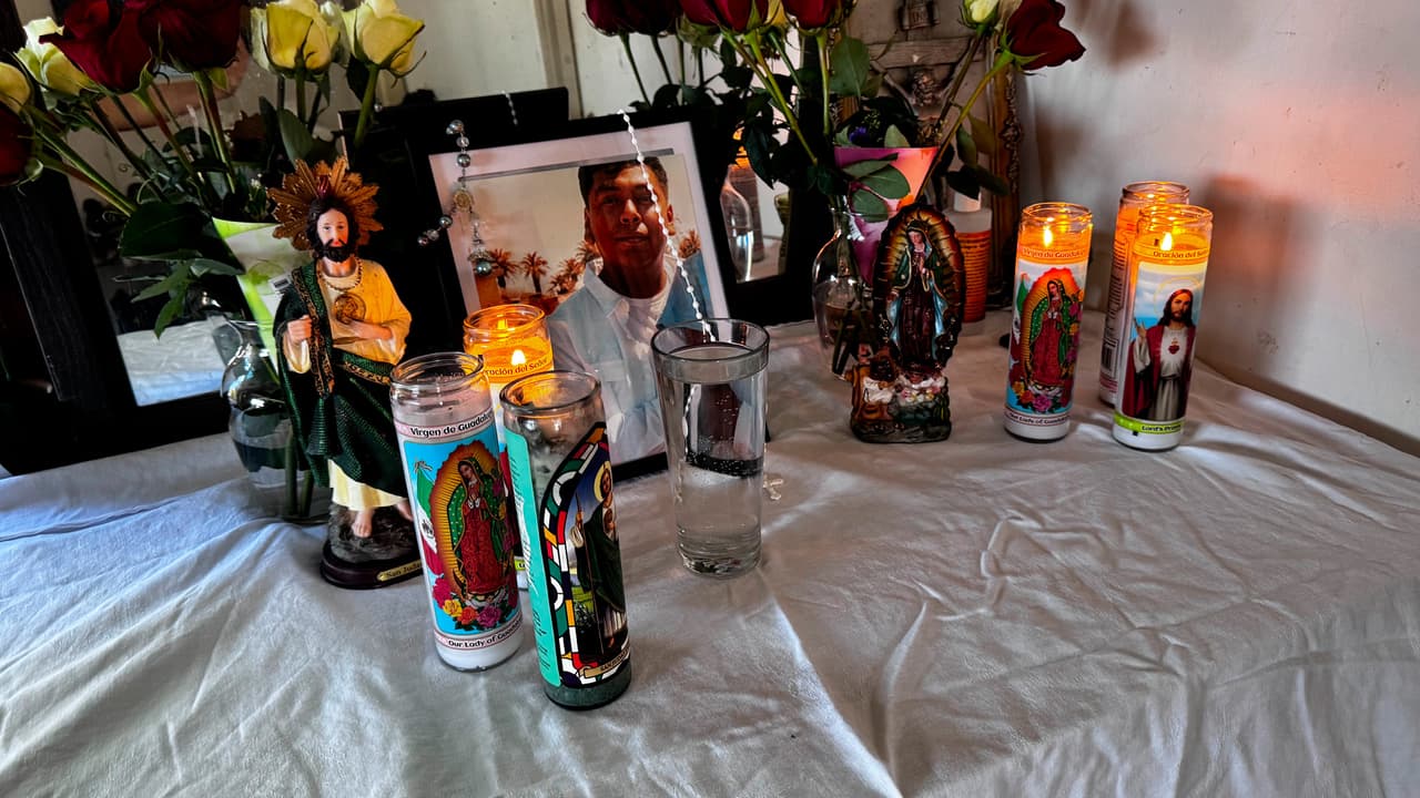 George Victoriano se detuvo brevemente tras su trabajo sin imaginar la tragedia que le esperaba.