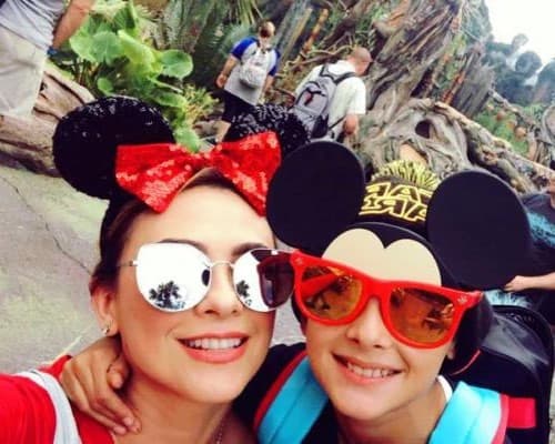 El 1 de enero de 2007 nació Miguel, su primer hijo con la actriz.