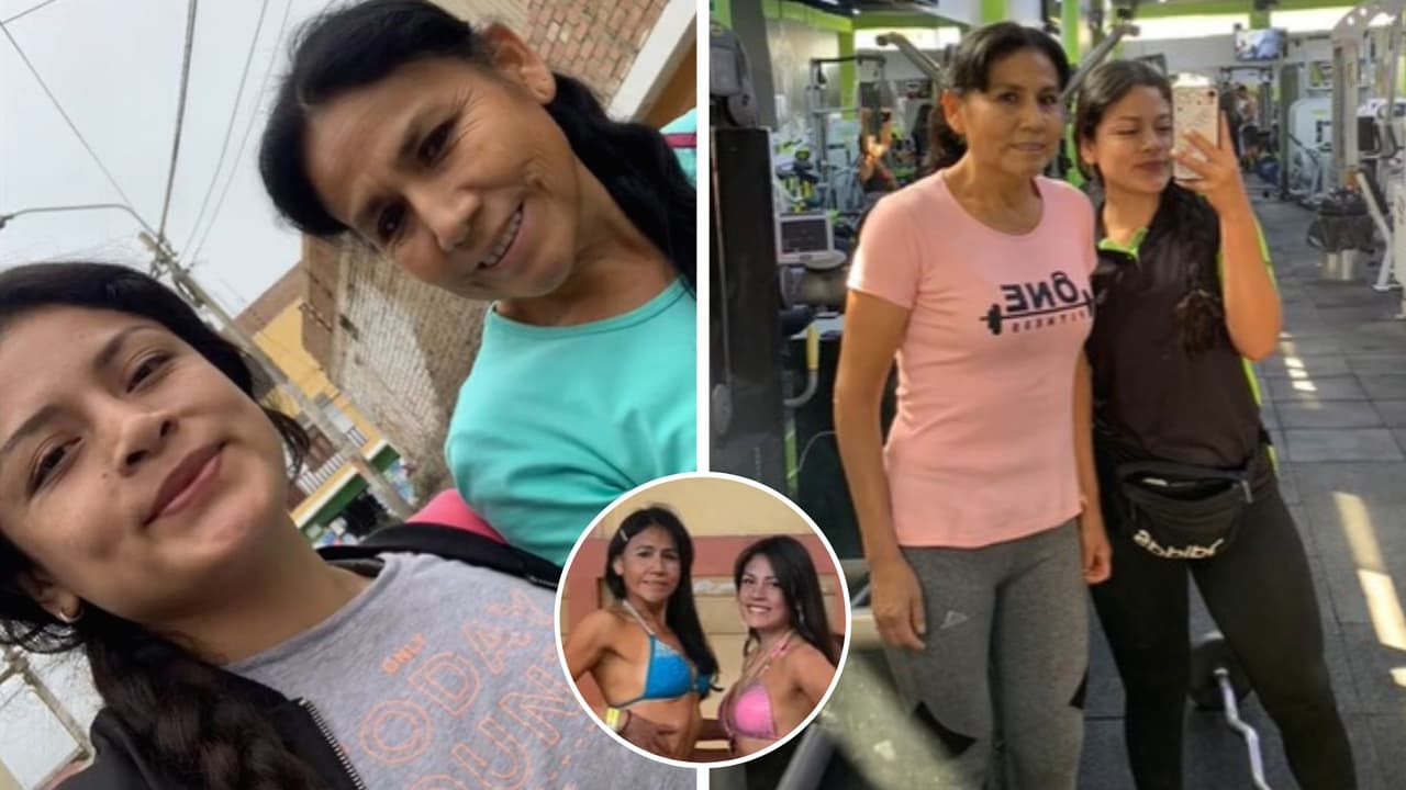 Madre e hija se meten al gimnasio y terminan en competencias de fisicoculturismo: así cambiaron