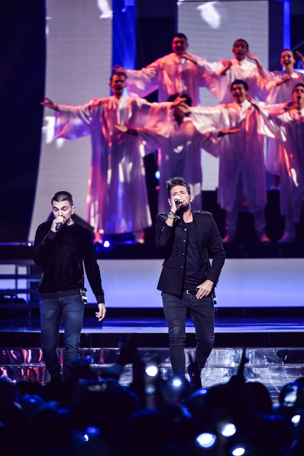 Los fans no dejaron de aplaudir este número musical.