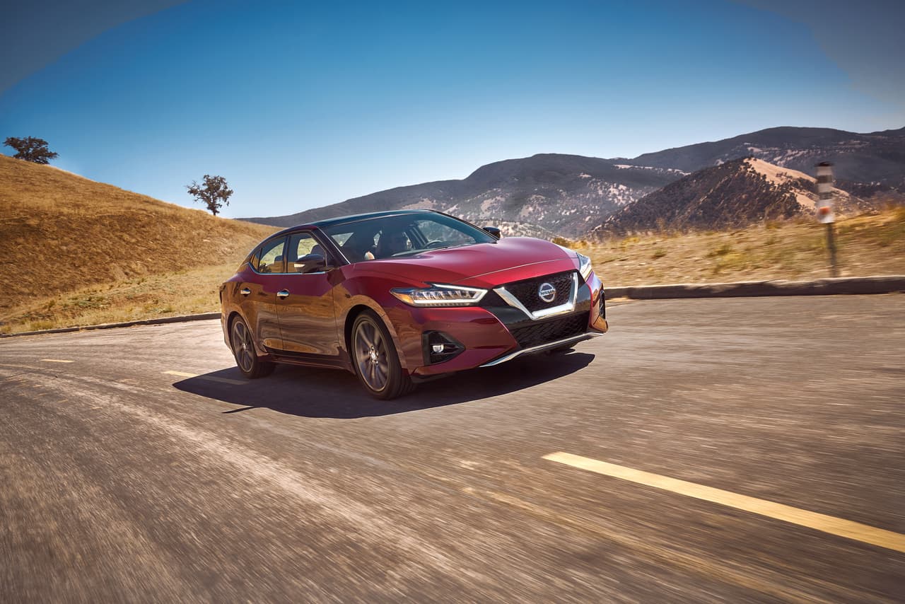 <b>Segmento:</b> Sedán
<br>
<b>Tamaño:</b> Mediano
<br>
<b>Vehículo:</b> Nissan Maxima
<br>
<b>% de inventario del 2019:</b> 20.5%