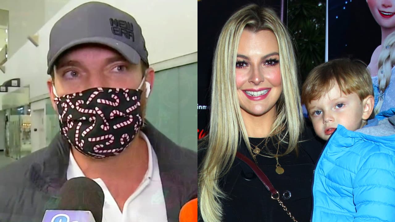 Julián Gil se alegra de que Marjorie de Sousa tenga novio y sea una figura paterna para su hijo Matías