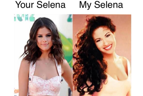 Cada quien tiene sus ídolos, de acuerdo a sus edades. ¿Cuál de las dos 'Selenas' es tu preferida?