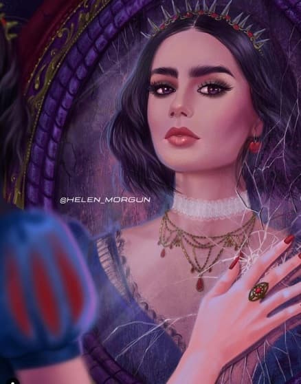 <b>Lily Collins</b> también participó en un live action basado en el cuento de ‘Blancanieves’, se llamó ‘Espejito, Espejito’ y fue estrenado en 2012. Aun cuando en la cinta su vestuario no se parecía al clásico vestido de Disney, aquí hay una probadita de cómo se hubiera visto con él.