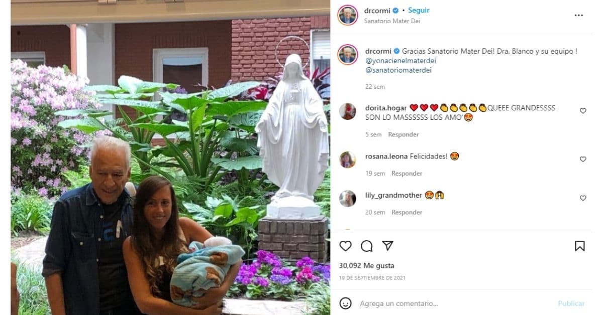 Alberto Cormillot y su esposa Estefanía Pasquini