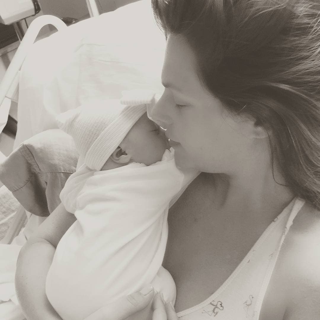 Bárbara Bermudo recibió a la cigüeña el pasado primero de agosto.