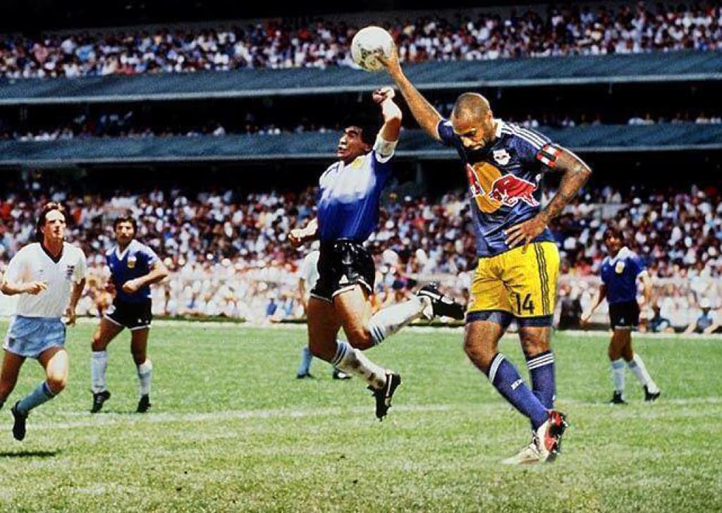 Los mejores memes del icónico festejo de Thierry Henry jugando con el New York Red Bulls.