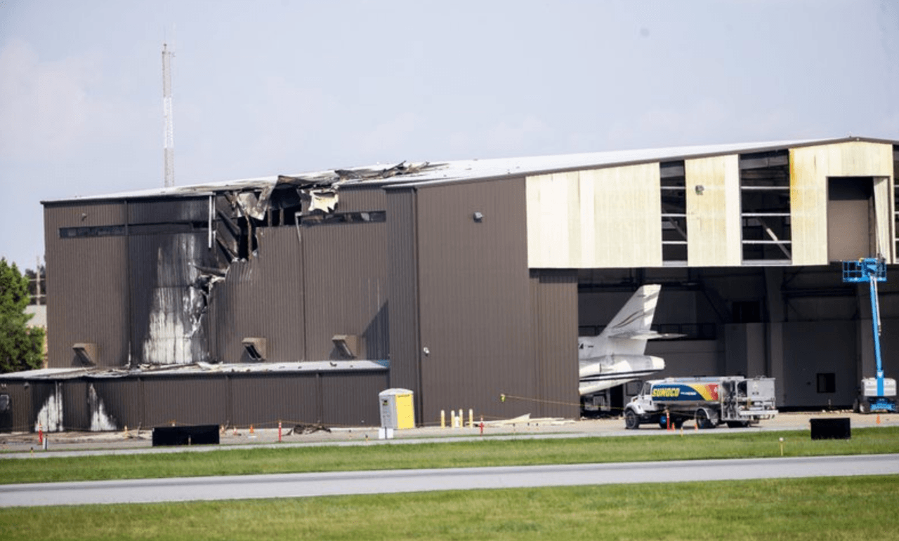 El aeropuerto de Addison queda muy cerca a zonas residenciales.