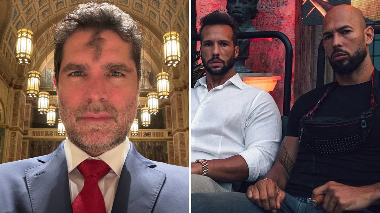 Eduardo Verástegui aparece en foto con los hermanos Tate, ‘influencers’ acusados de presunto abuso y trata de personas