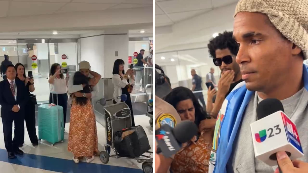 “Valió la pena resistir”: Luis Manuel Otero Alcántara llega a Miami tras salir de Cuba