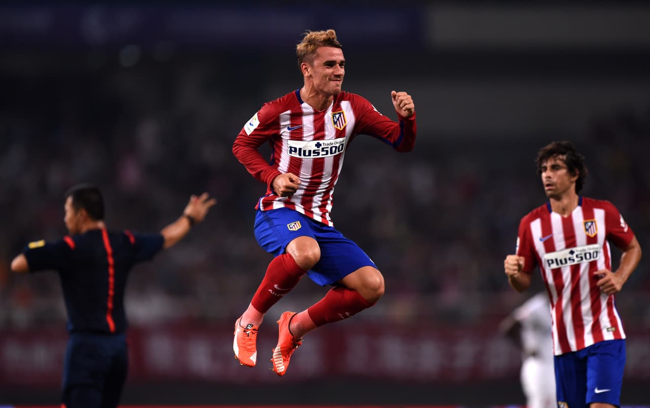 Atlético de Madrid goleó al Shanghái SIPG en el cierre de su gira asiática