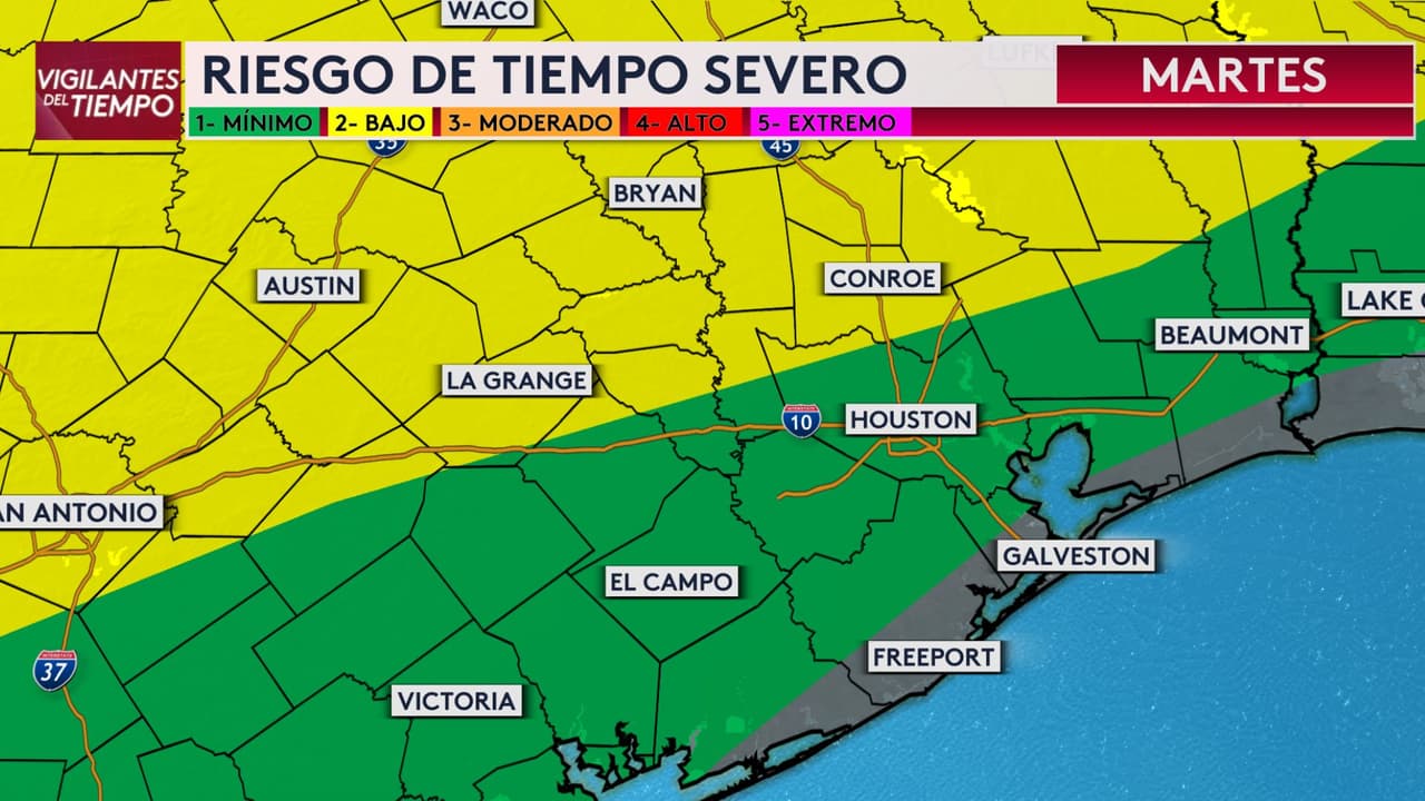Doble amenaza meteorológica: vientos destructivos y lluvias torrenciales llegarán al norte de la I-10