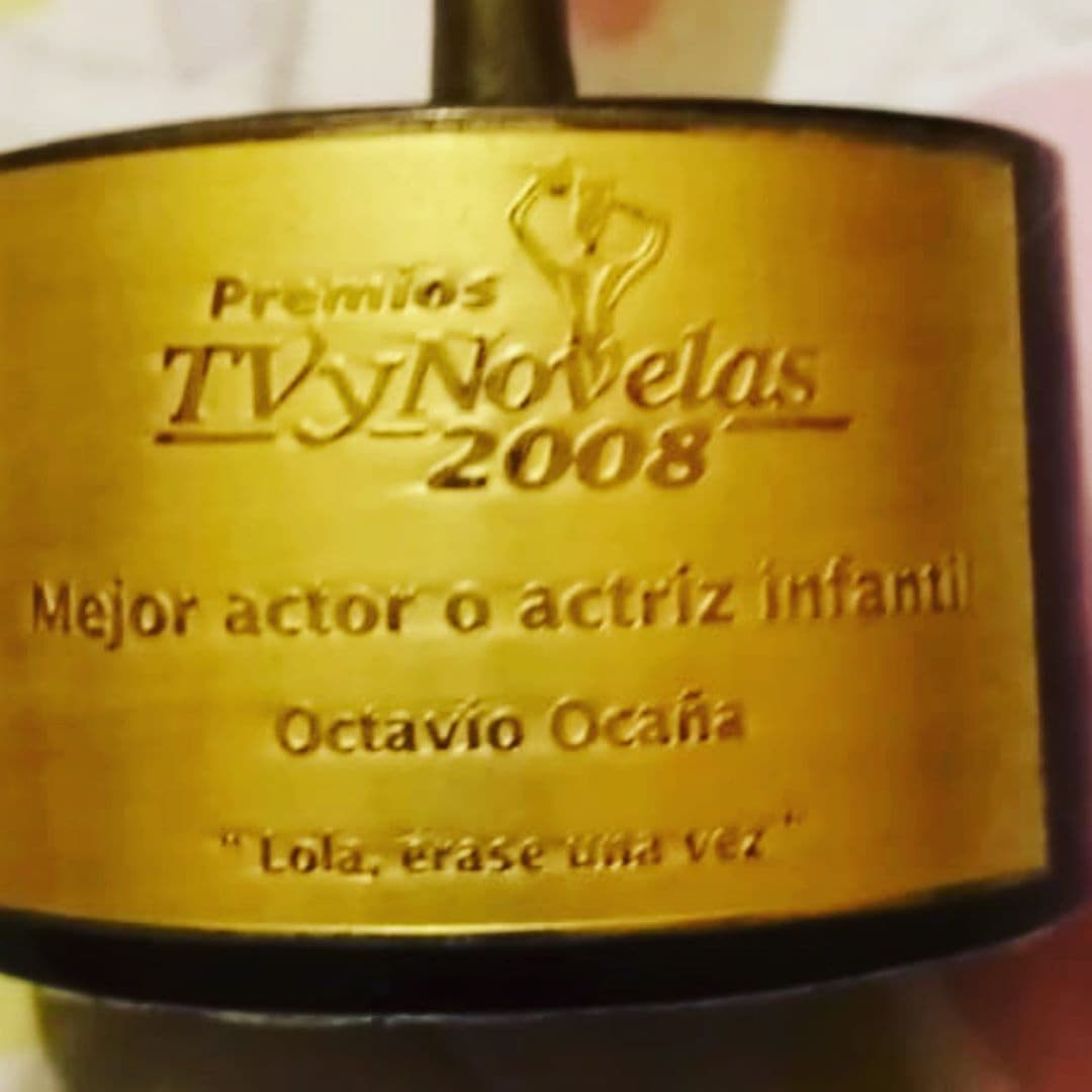 Fue gracias a este personaje que en 2008, dentro de la XXVI entrega de los Premios TVyNovelas, se quedó con el reconocimiento. Apenas tenía 9 años.