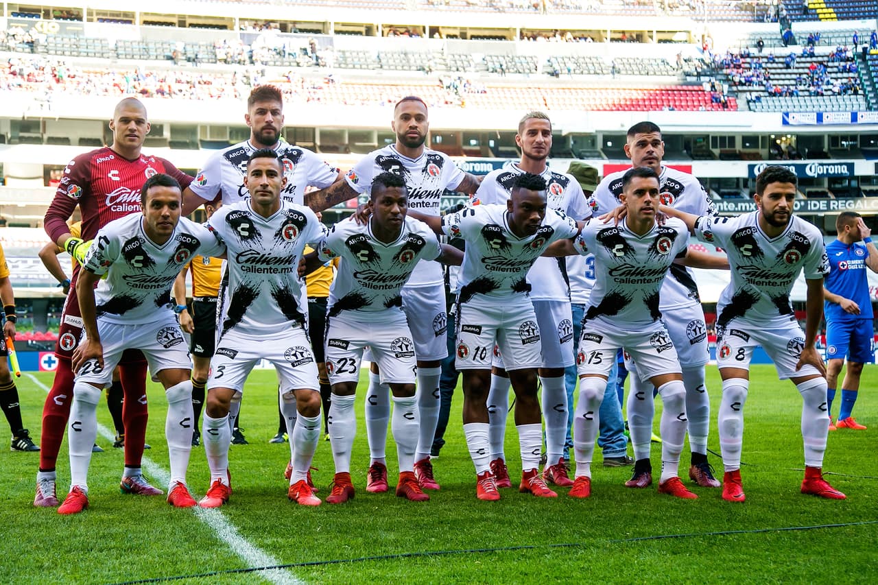 Con esta alineación se presentó Xolos en la capital del país.