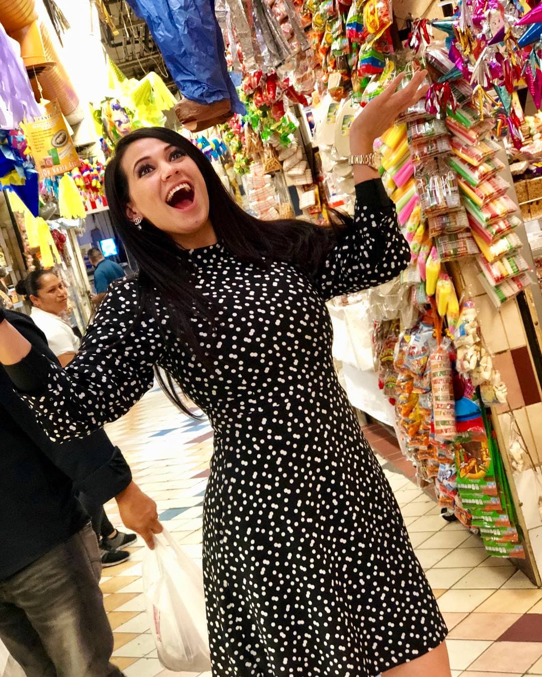 Su amor por los dulces mexicanos también es inmenso.