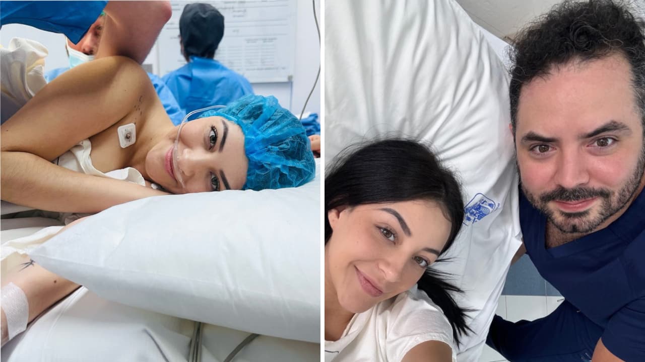 Paola Dalay y José Eduardo Derbez.