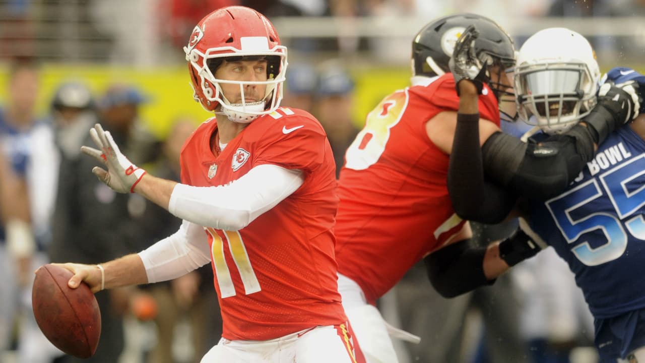 Alex Smith es el nuev QB de los Redskins.