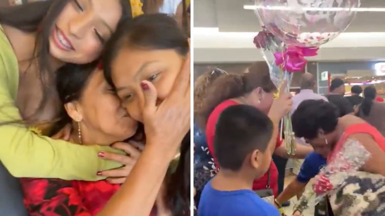 “Siento que se me sale el corazón”: Abuelitas mexicanas viajan a EEUU para conocer a sus nietos