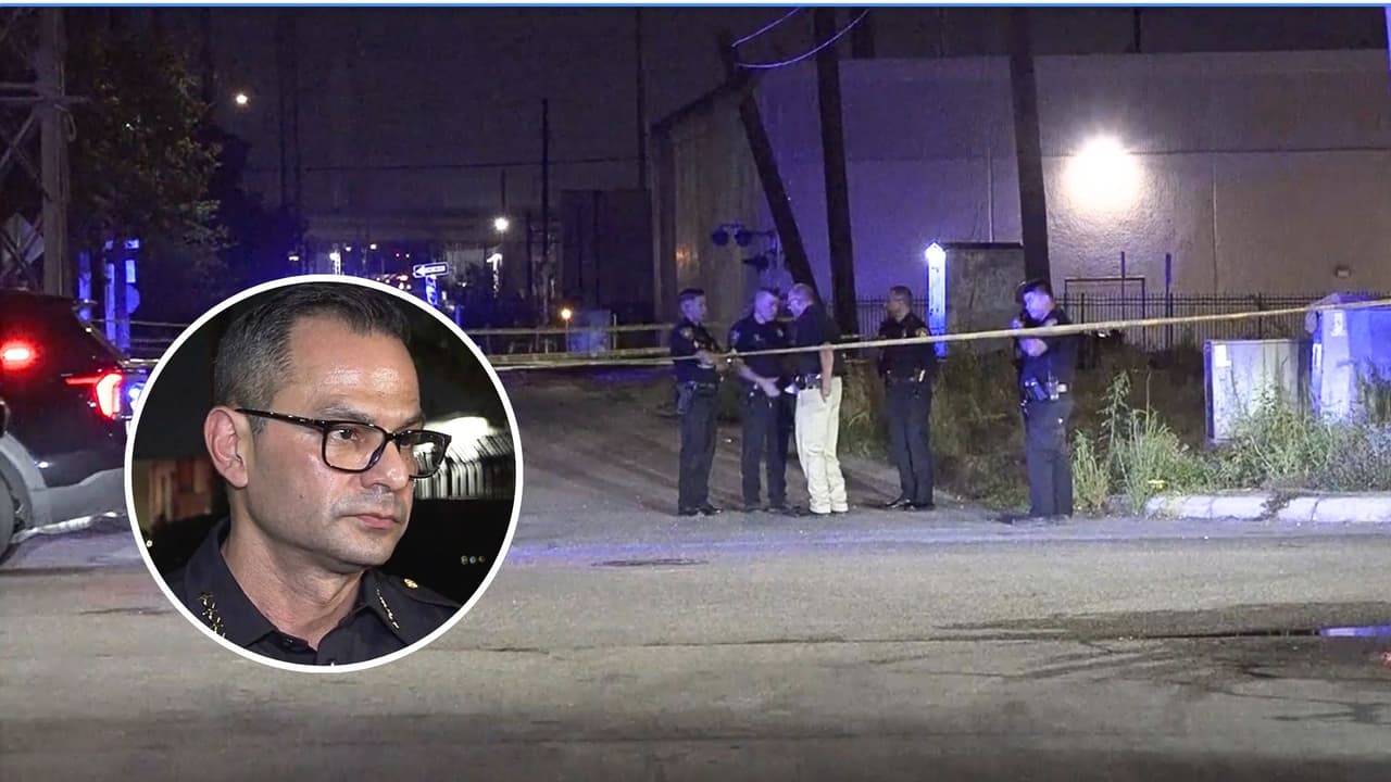 Sospechoso armado sobrevive tras ser baleado por 10 policías en el centro de San Antonio