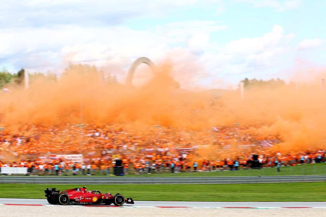 Cientos de fanáticos de los Países Bajos se dieron cita para apoyar a Max Verstappen en el gran Premio de Austria.