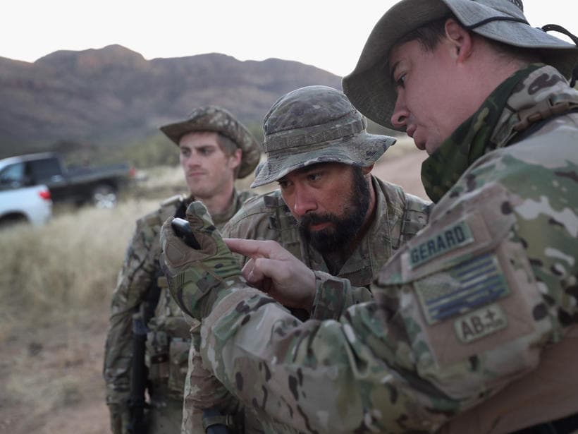 An anti-immigration paramilitary group returns to the border with Mexico