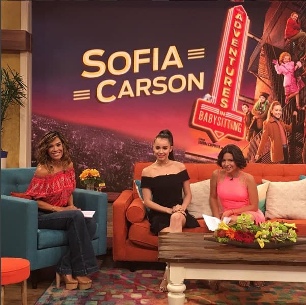 La actriz y cantante Sofía Carson causó tremendo revuelo en su visita a Despierta América.