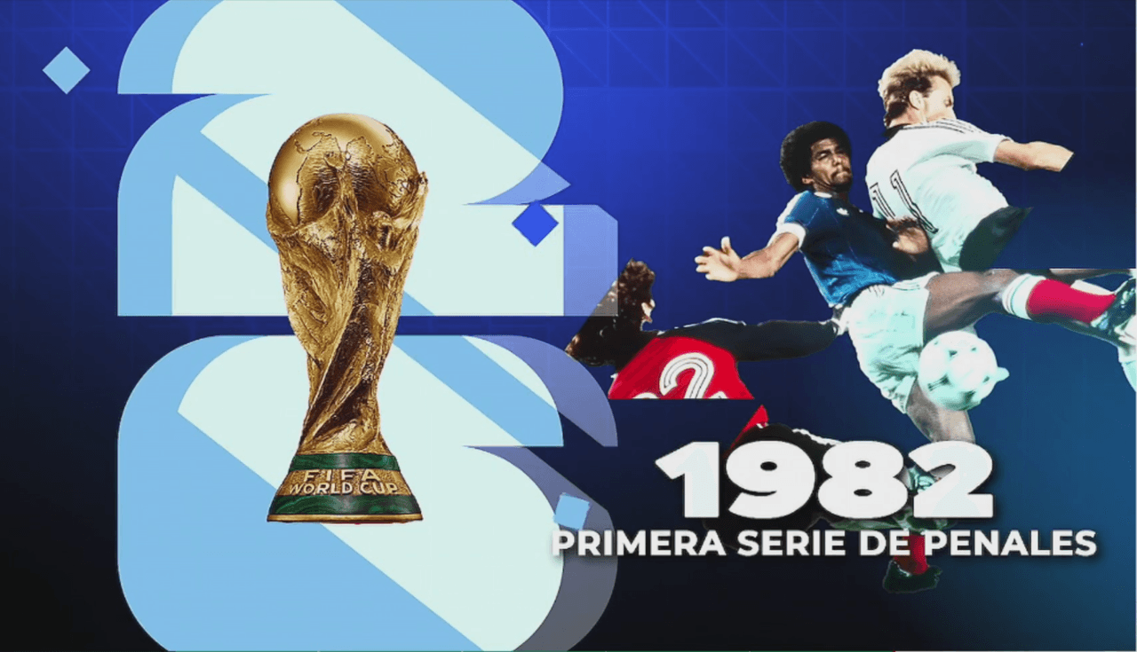 Primera serie de penales en un Mundial