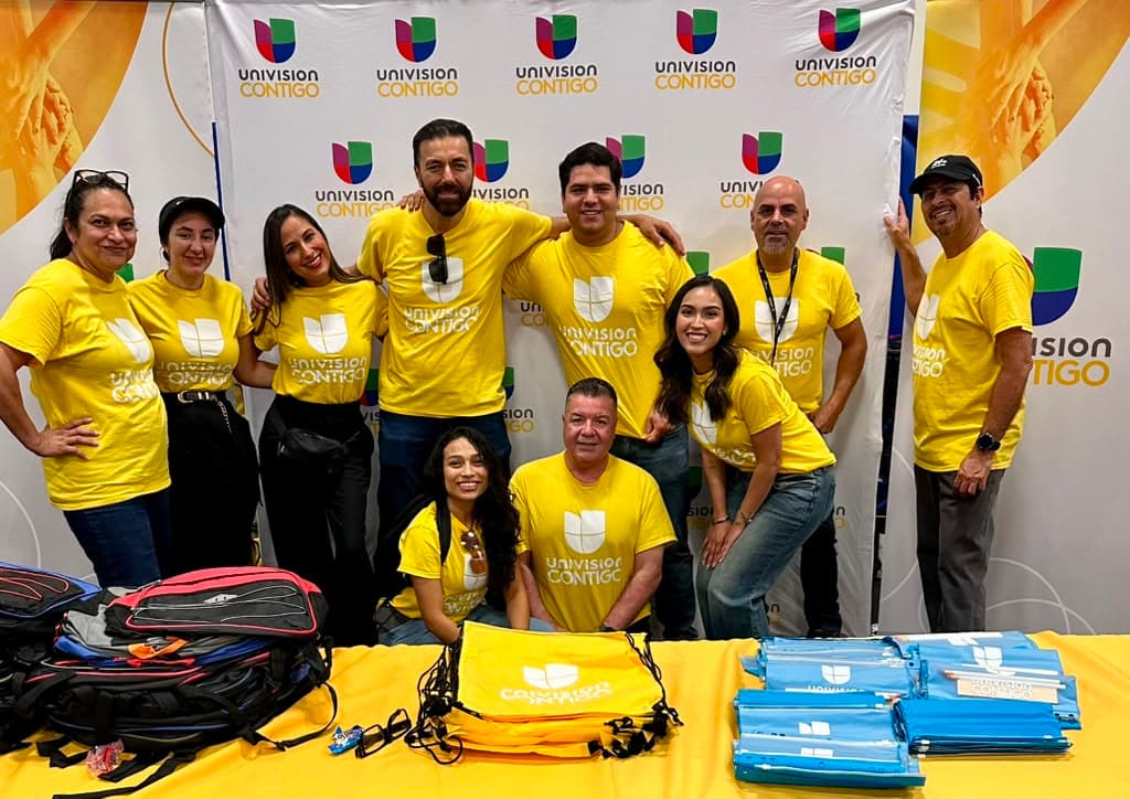 El equipo de
<i><b> N+Univision Arizona </b></i>estuvo presente en la
<b>Feria de Educación y Regreso a Clases 2026 de Univision Contigo</b>.