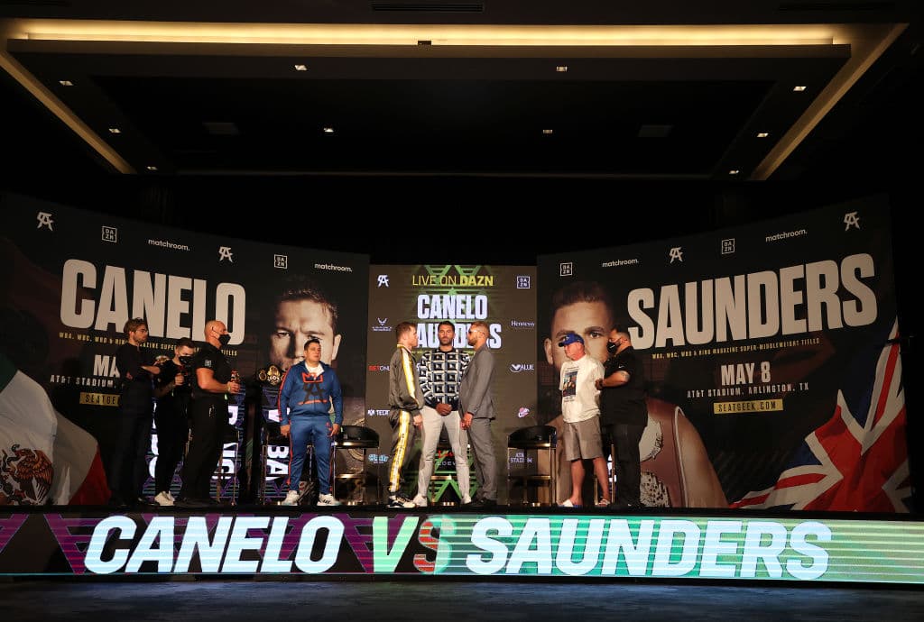 Con tensión entre los peleadores se sintió en todo momento y los preparativos están listos para el duelo de titanes.