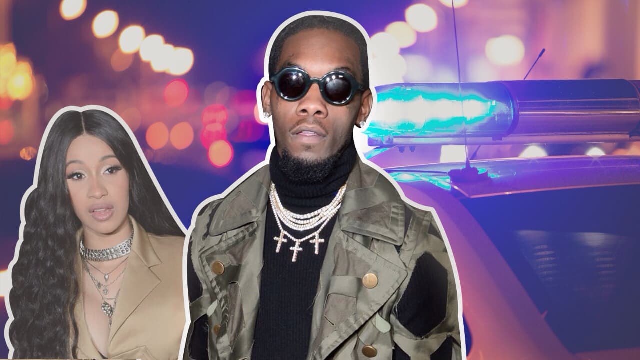 Arrestan al esposo de Cardi B por posesión de drogas y arma de fuego