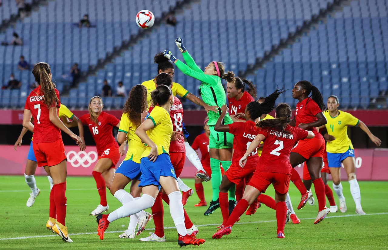 Canadá 0-0 (4-3 en penales) Brasil, Cuartos de Final Tokyo 2020.