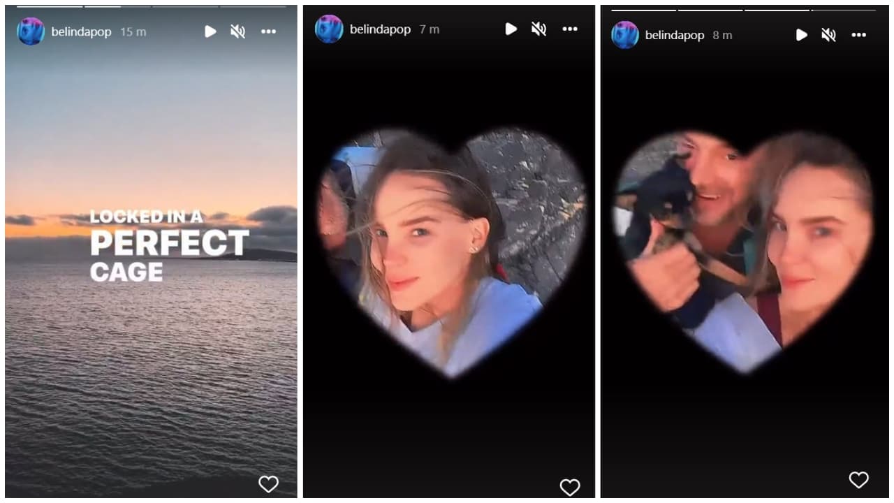 Belinda hace su primera publicación en Instagram tras el mensaje de Nodal en Twitter.