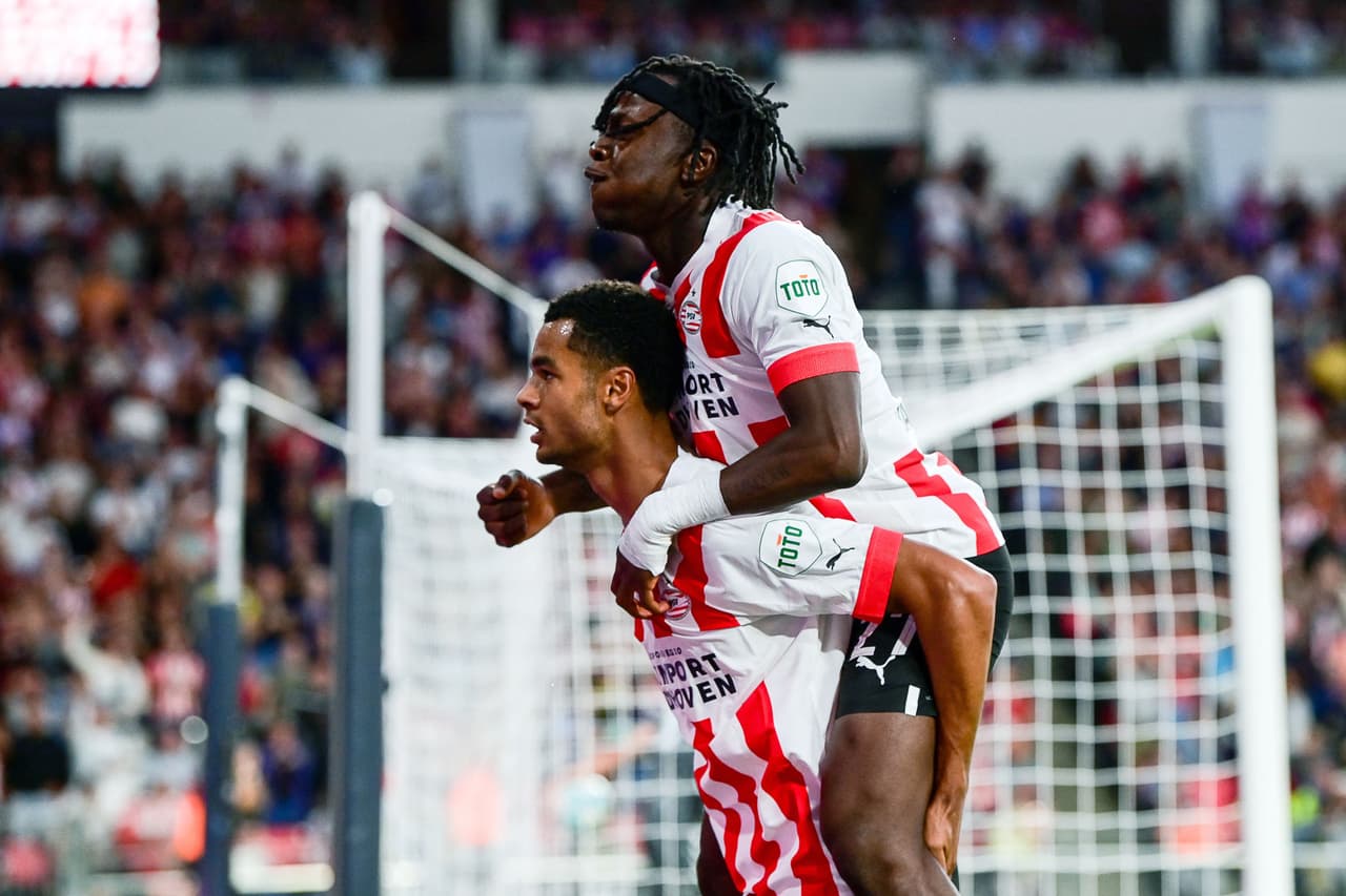 Joey Veerman hizo el primer gol para los rojiblancos y toda pintada para una fiesta redonda.
<br>