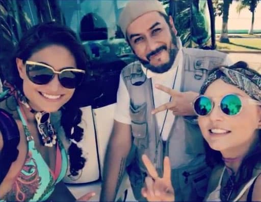 Angelique y Sachi pasan gratos momentos en las grabaciones de la telenovela, siempre están de buen humor.