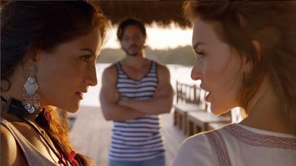 'Maribel' y 'Ana Lucía', dos muchachas que vivían en el pueblito de San Cristóbal.