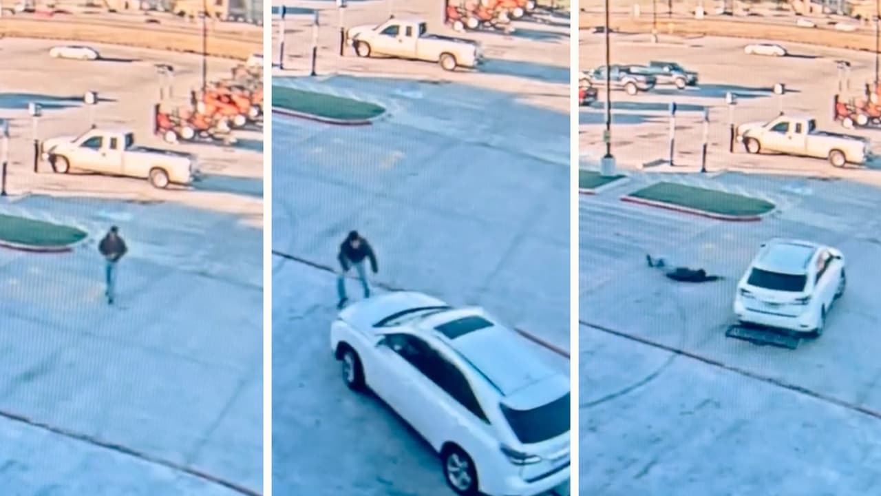 Video capta el momento en el que un hombre es atropellado 'intencionalmente' en el estacionamiento de Home Depot